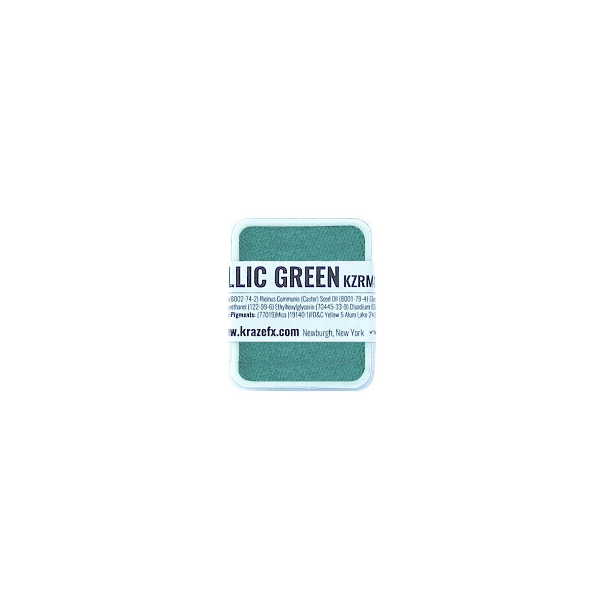 Kraze FX Face Paint Palette Refill - Metallic Green (0.21 oz/6 gm)