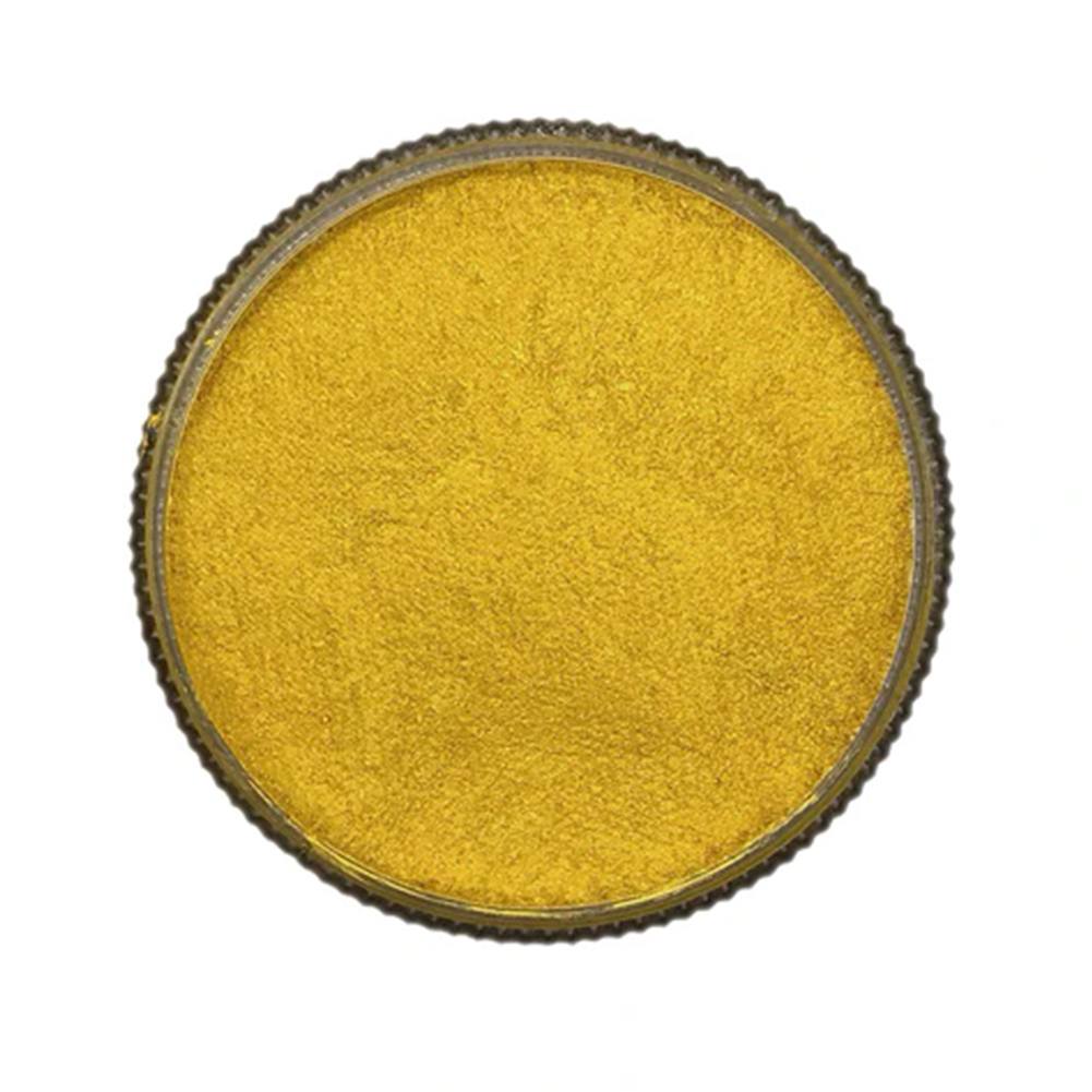 Face Paints Australia Face & Body Paint - Metallix Yellow (30 gm)