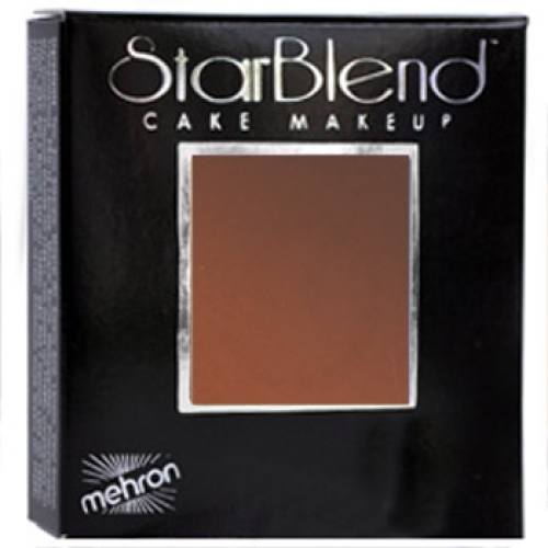 Mehron Brown StarBlend Cake Makeup - Sable 7C (2 oz)
