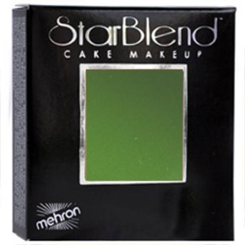 Mehron StarBlend Cake Makeup - Green (2 oz)