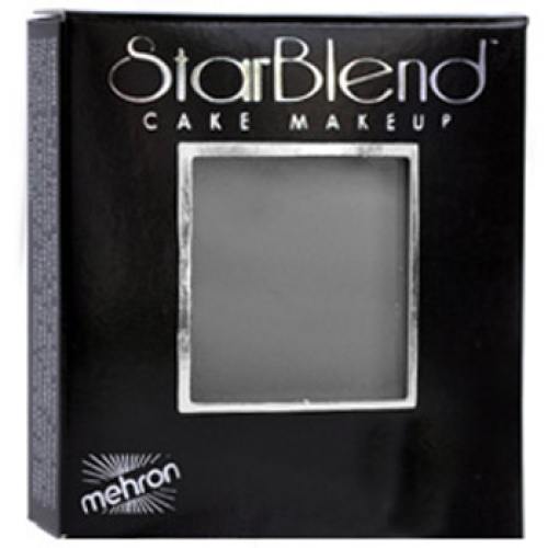 Mehron StarBlend Cake Makeup - Monster Gray 18B (2 oz)