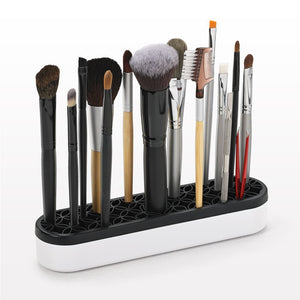 Qosmedix Beauty Tool Organizer (Black & White)