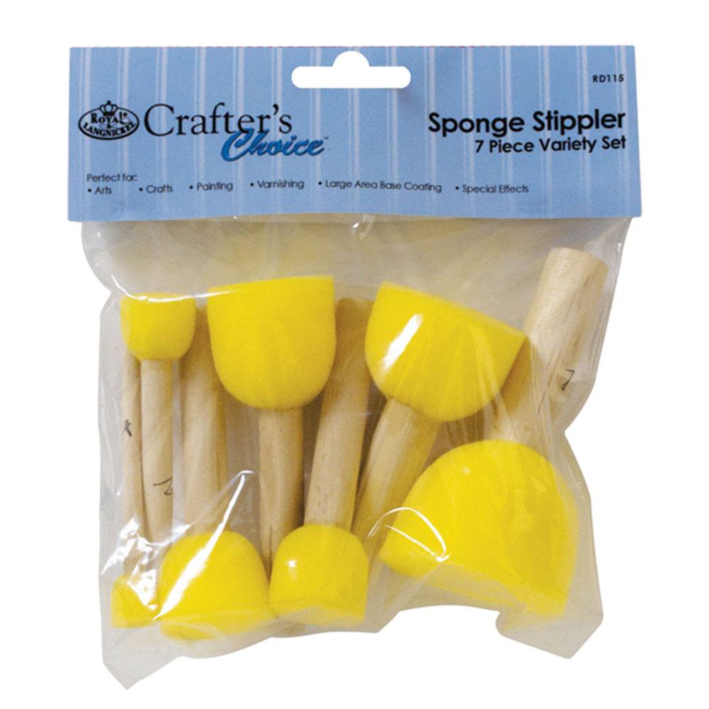 Royal & Langnickel Sponge Stippler 7 piece Set