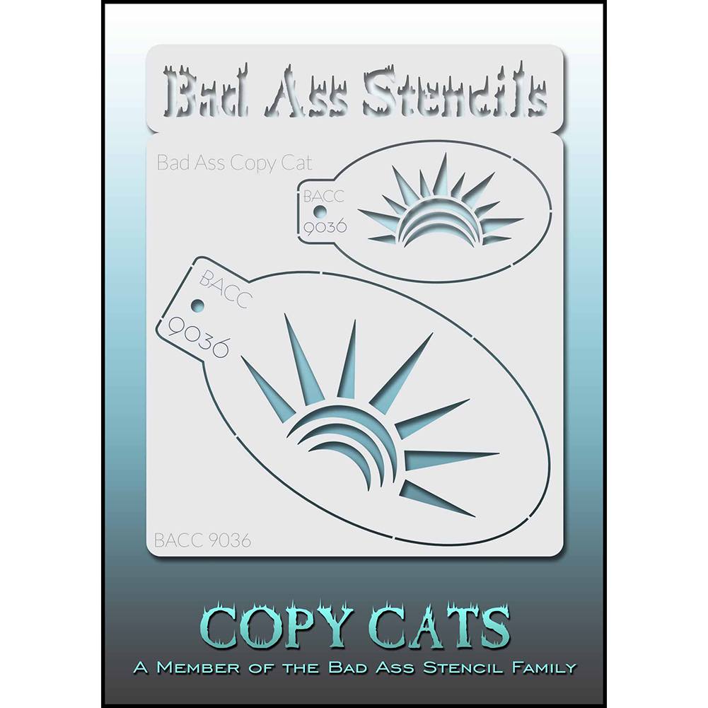 Bad Ass Copy Cat Stencil - BACC 9036