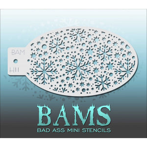 Bad Ass Mini Stencils - Winter Wonderland - BAMH11