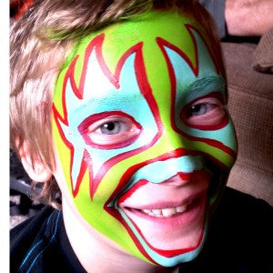 How to Face Paint Mexican Lucha Libre Wrestling Mask