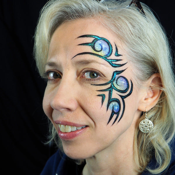 Simple Tribal Face Paint