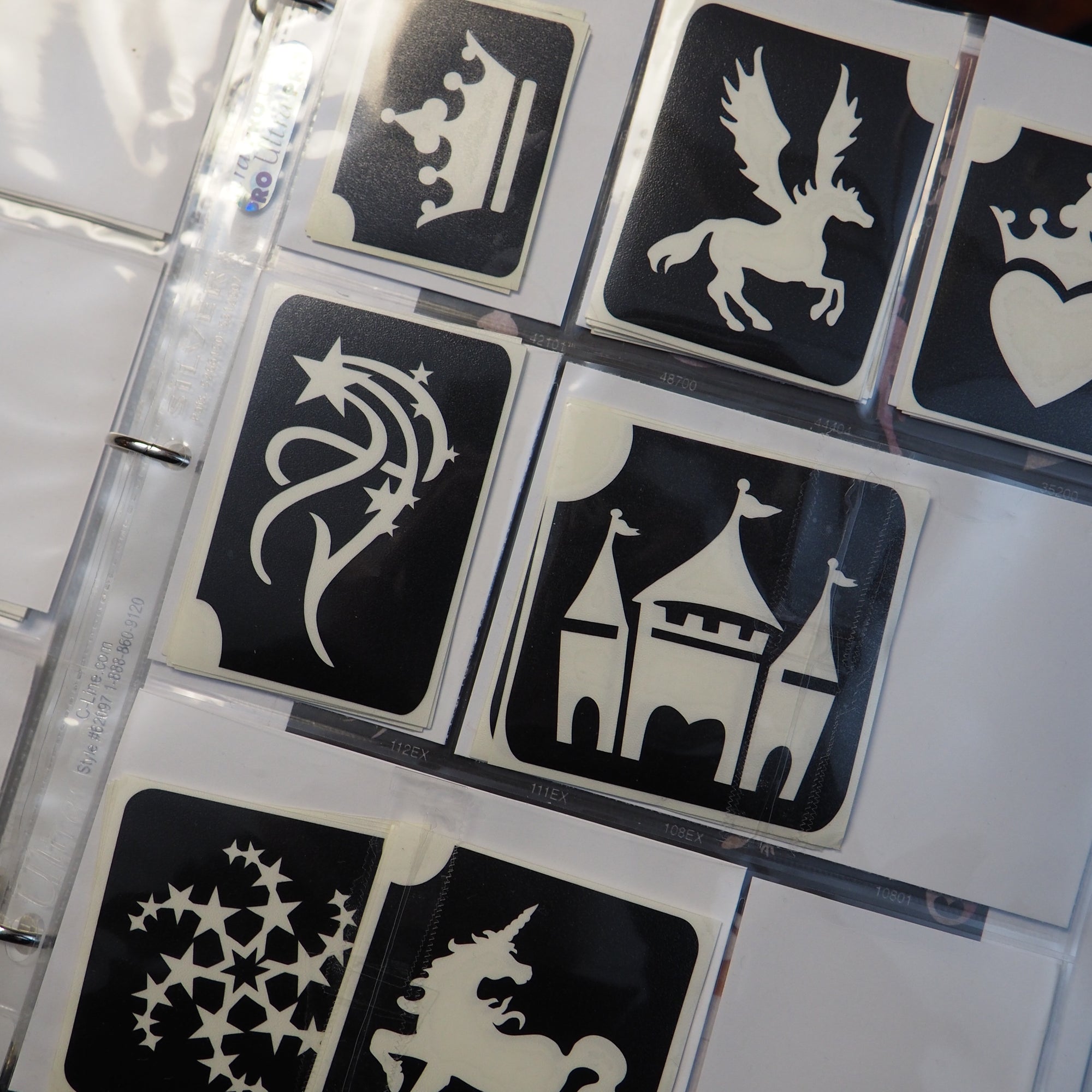 Video: How to Organize Your Glitter Tattoo Stencils