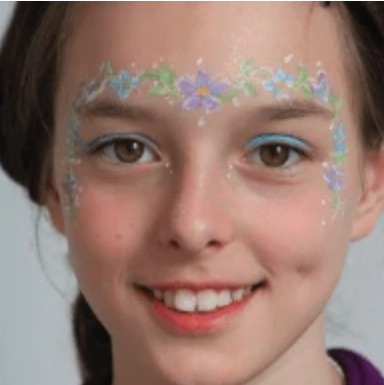 Easy Fairy Face Paint Design Tutorial Video by Kiki