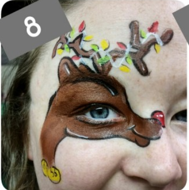 Cute Reindeer Eye Tutorial!