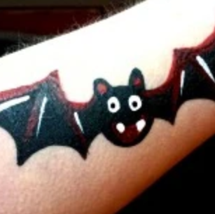 How to Paint a Halloween Bat!