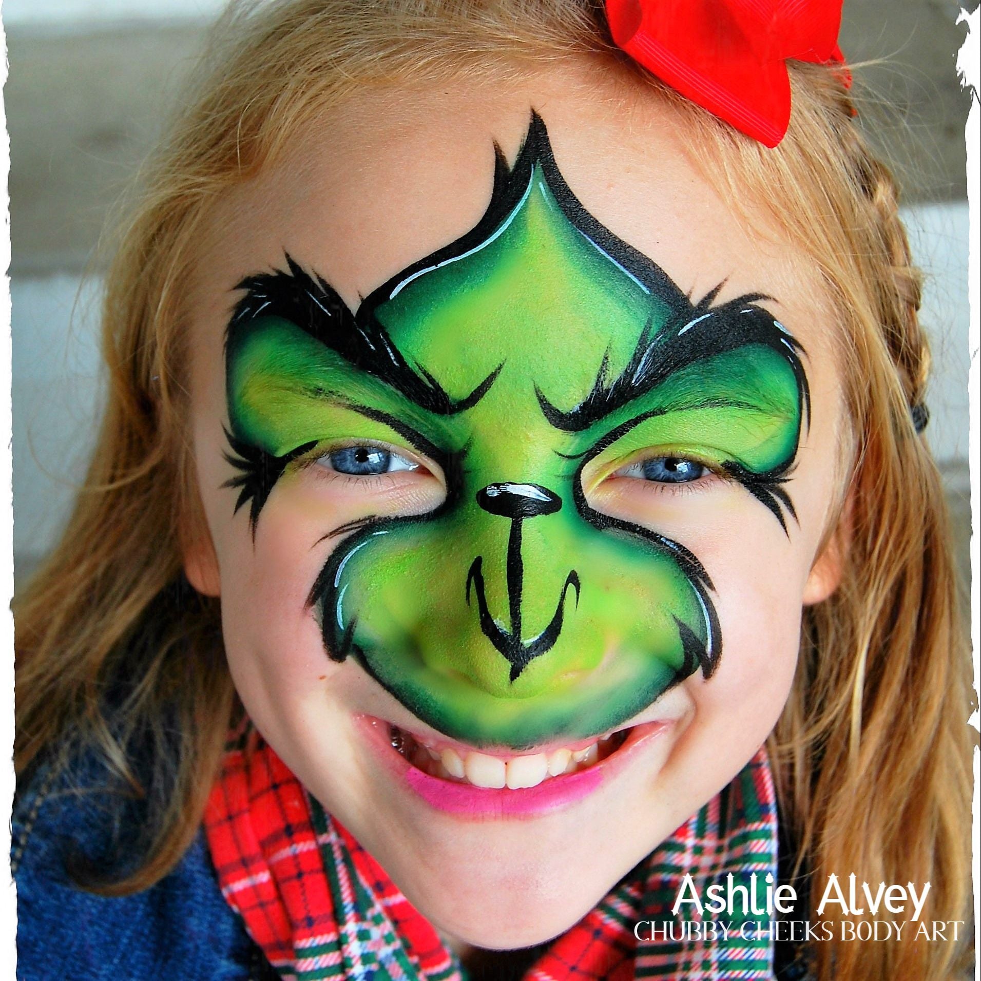 Baby Grinch Step by Step Tutorial by Ashlie Alvey