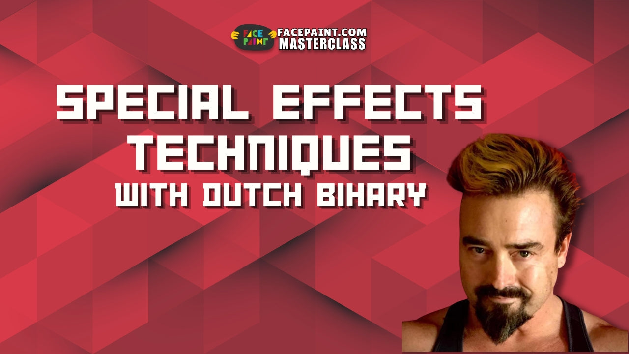 Special Effects Face Painting Techniques Masterclasss with Dutch Bihary