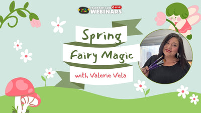 Spring Fairy Face Painting Designs with Valerie Vela Webinar