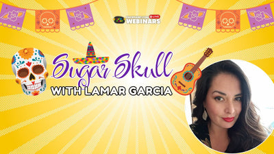 Sugar Skull Face Painting Techniques Webinar with Lamar Garcia
