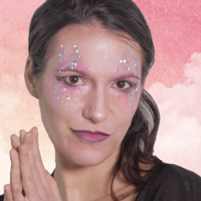 Glitter in Pink Design Video by Shelley Wapniak