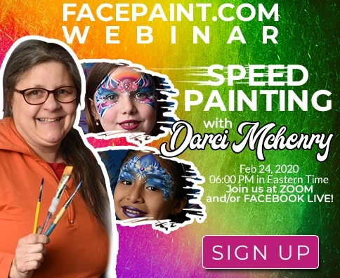 Webinar: Special Needs Face Painting With Darci Mchenry
