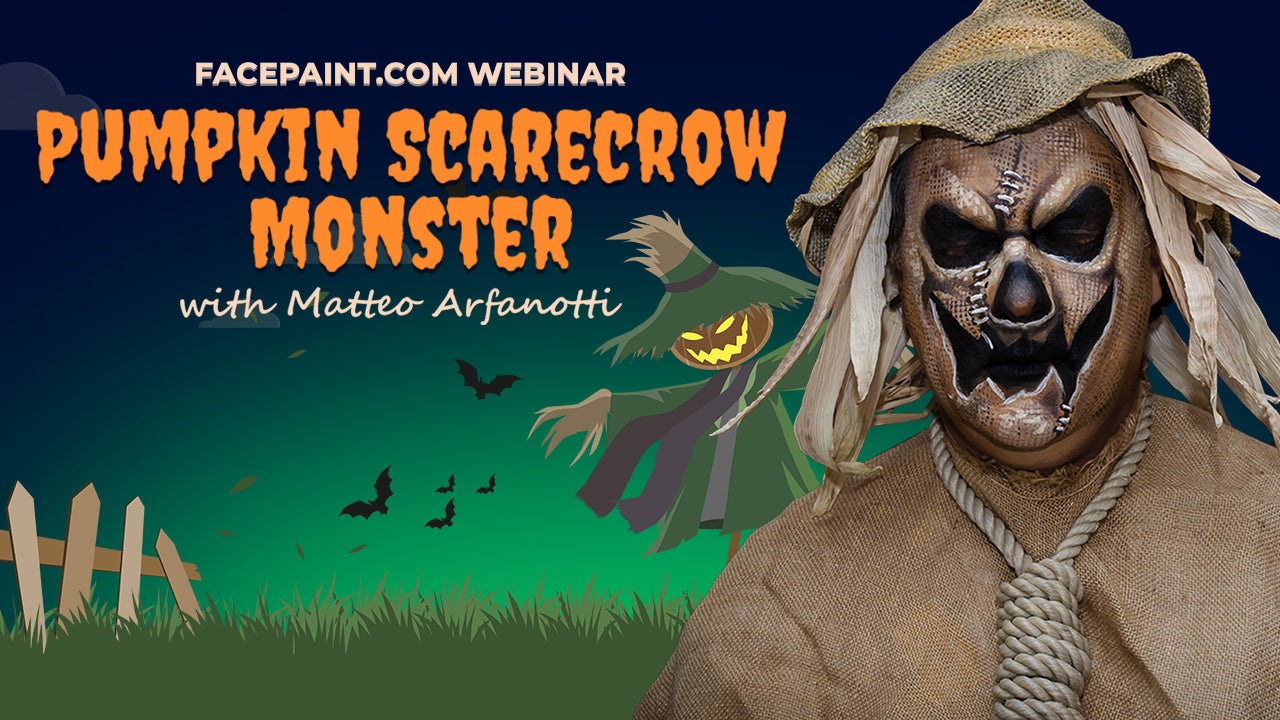 Pumpkin Scarecrow Monster Webinar by Matteo Arfanotti