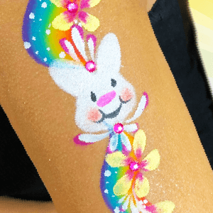 Easter Bunny Arm Design Video by Melissa Munn