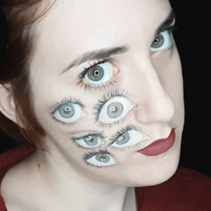 Eyes Illusion Design Video by Ana Cedoviste