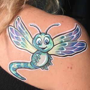 Video: Fun Dragonfly Body Paint by Athena Zhe