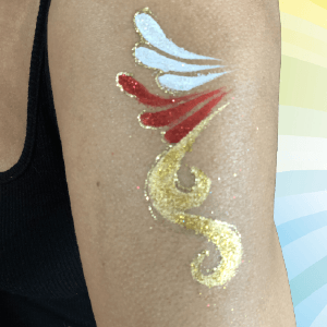 How to Add Glitter to Your Line Work - Video by Melissa Munn