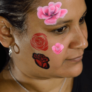 Rose Painting Techniques Video by Kellie Burrus