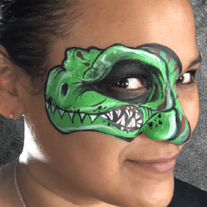 Tyrannosaurus Rex Eye Design Video by Kellie Burrus