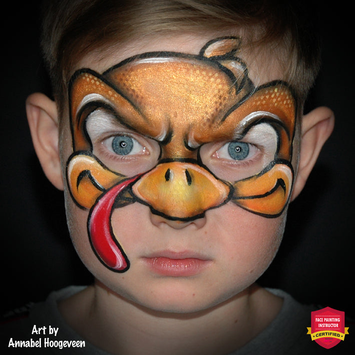 Angry Turkey Mask by Annabel Hoogeveen