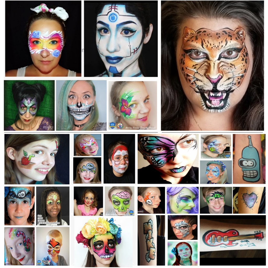  32-Makeup Sticks Face Painting Kit for Kids I Face