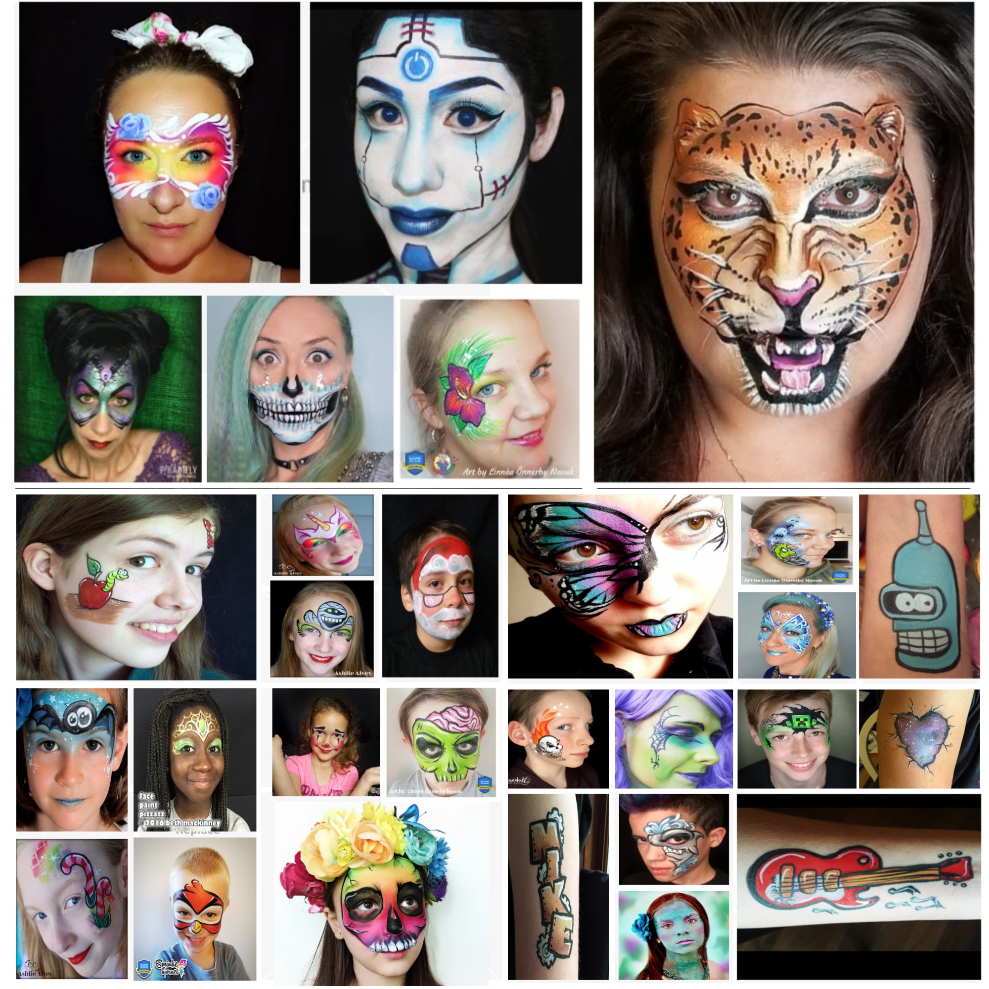 40 Best Halloween Face Paint Ideas for 2022 Easy Halloween Face Paint