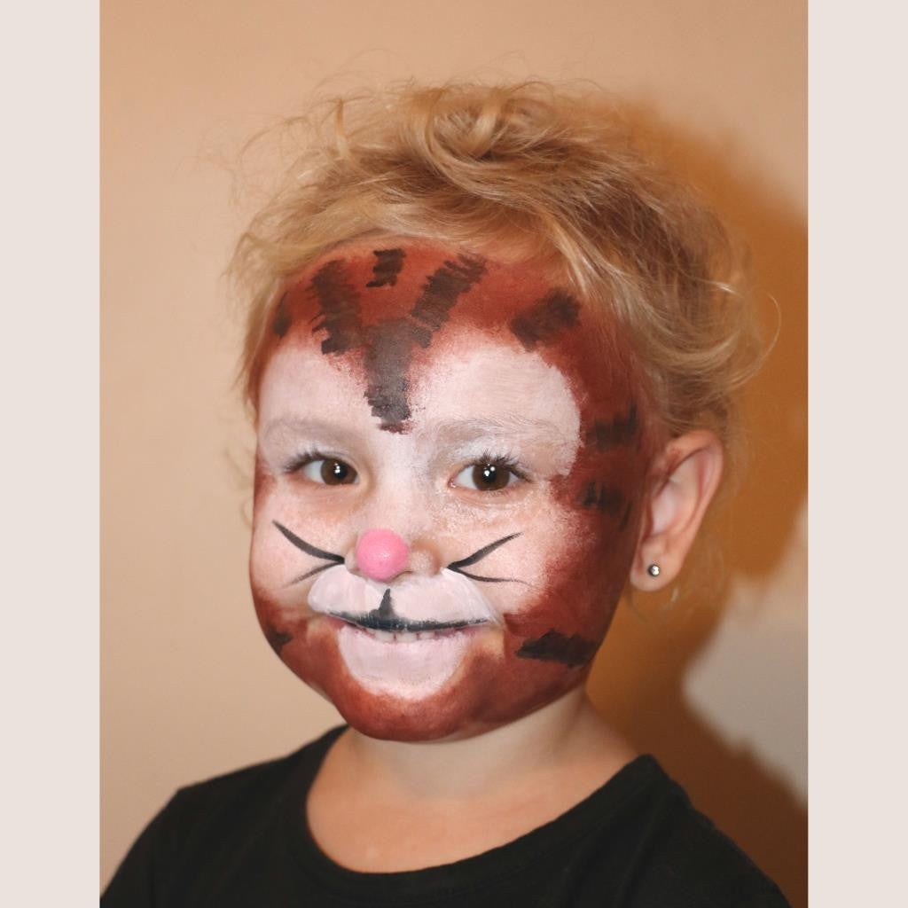 Lil’ Kitty Face Paint Design