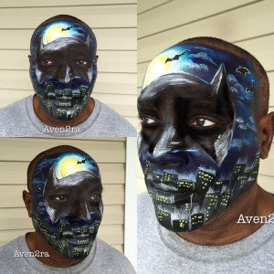Tutorial: Batman Full Face Mask