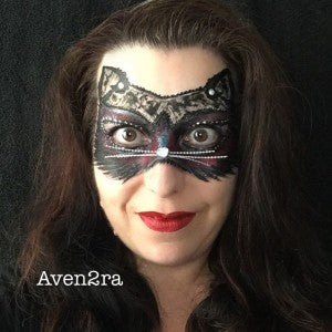 Cat Lace Mask Design Tutorial
