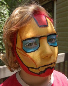 Top 3 Iron Man Face Paint Designs: How to Face Paint Iron Man