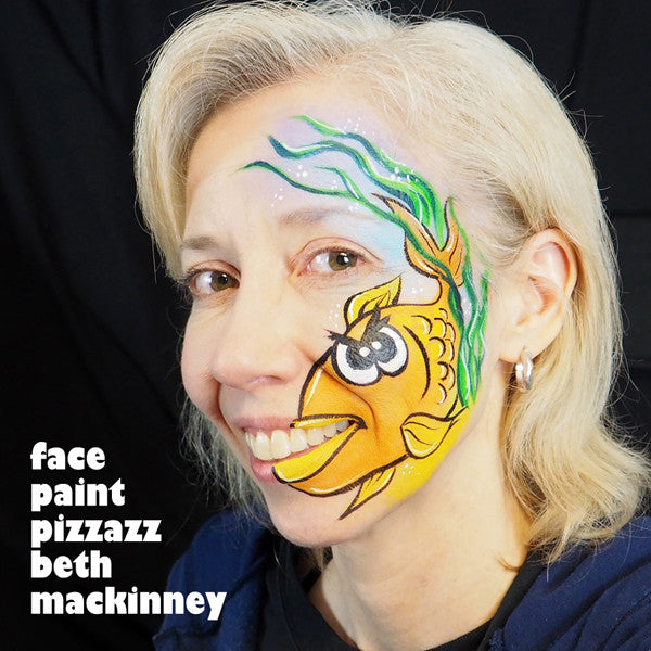 Video Tutorial: The Grumpy Fish Face Paint Design