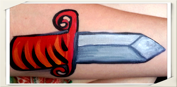 Arm Art: More Room! Here is a Sword!