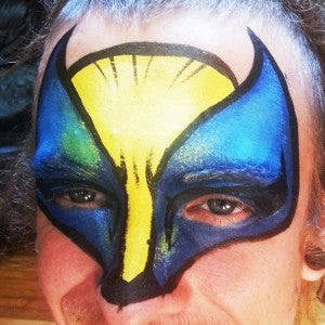 How to Face Paint a Wolverine Mask