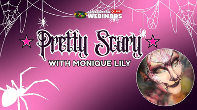 Pretty Scary Face Painting Designs with Monique Lily