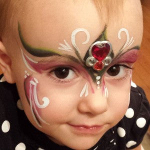 A Christmas Fairy Mask with Bling