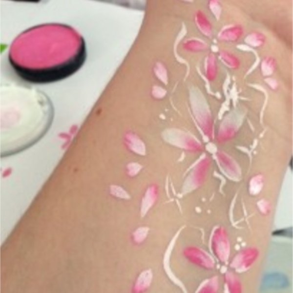 How to Make Flower Petals: Flower Face Paint Tutorial