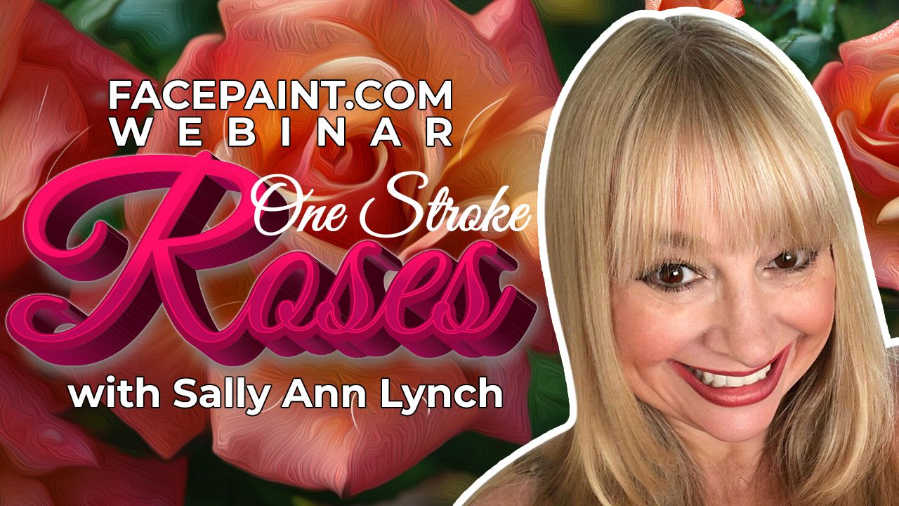 Webinar: One Stroke Roses with Sally-Ann Lynch
