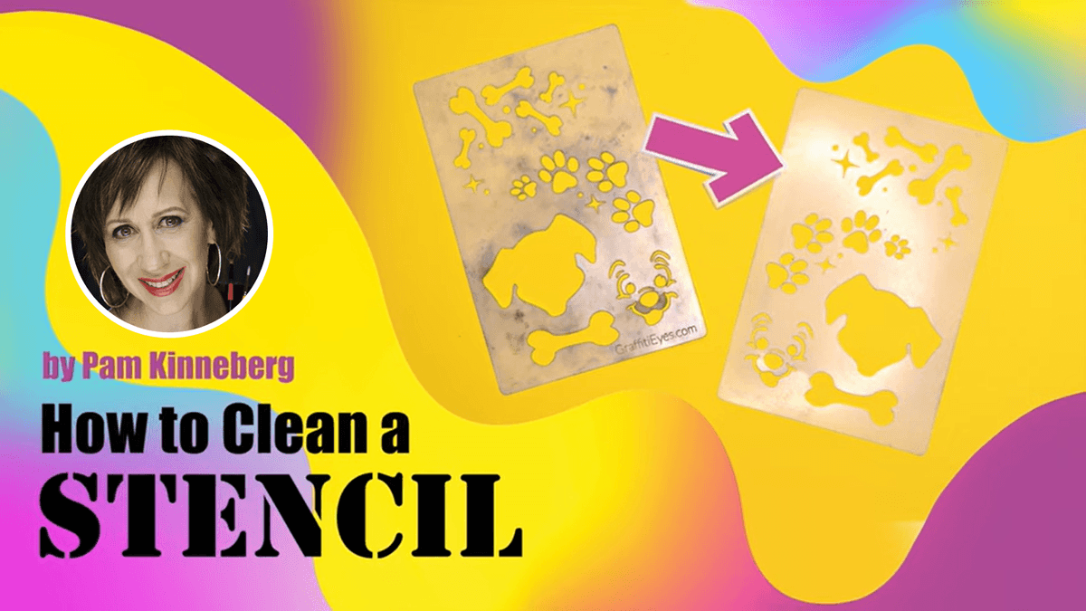 Cleaning Stencils  by Pam Kinneberg