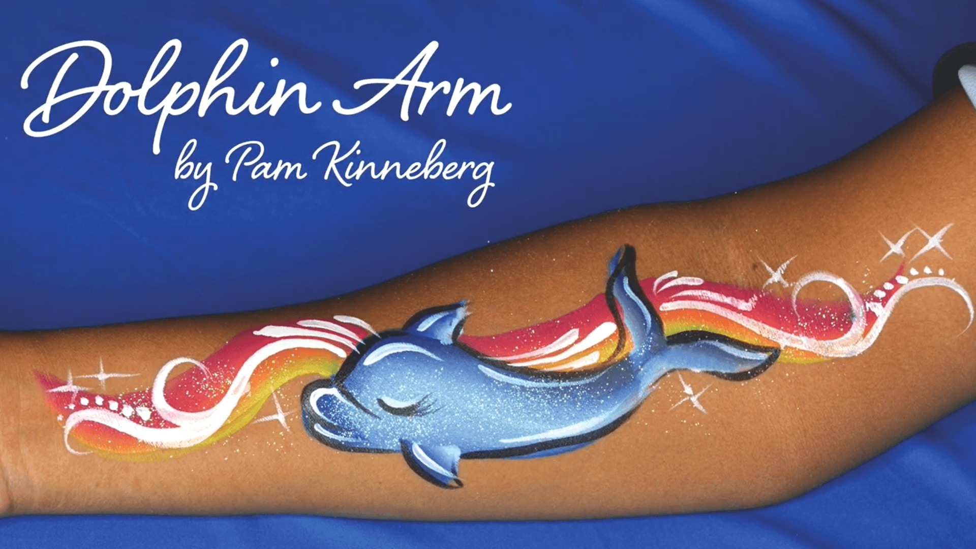 Dolphin Arm Design by Pam Kinneberg