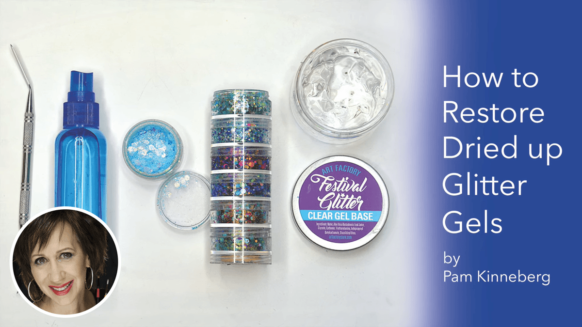 How to Restore Dried Up Glitter Gel by Pam Kinneberg