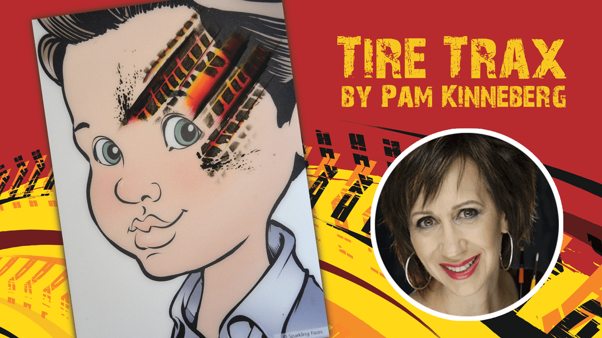 Tire Trax by Pam Kinneberg