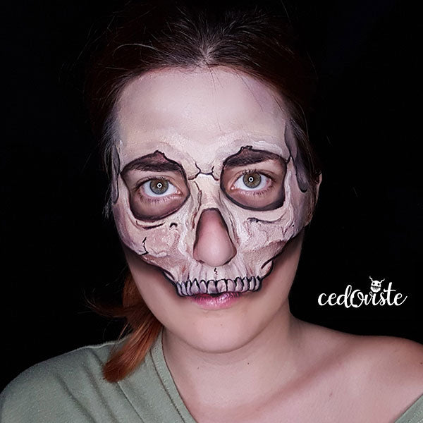 Skull Mask Video Tutorial by Ana Cedoviste
