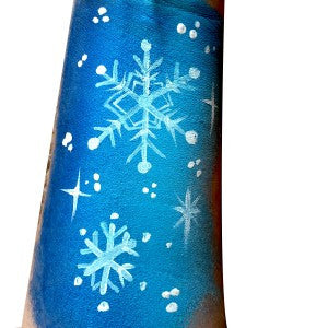 Tutorial: How to Face Paint Snowflakes