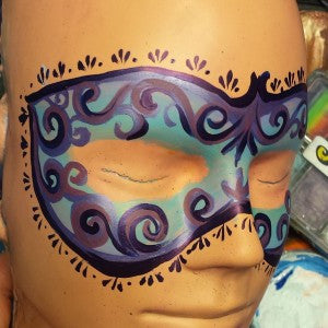 Swirl & Lace Mask