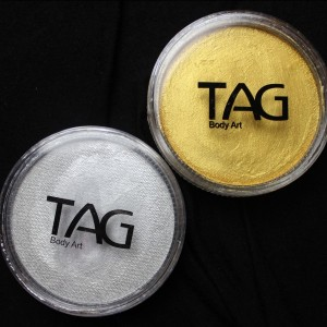 Product Review: TAG Gold & Silver Pearl Face Paint